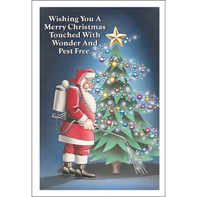 pest control christmas card 1