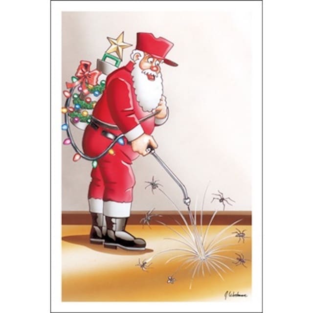 pest control christmas card 2