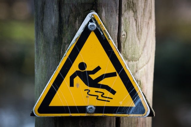 health and safety sign