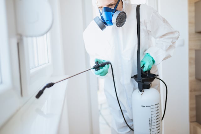 pest controller protected