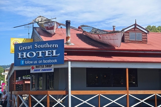 hotel in another country