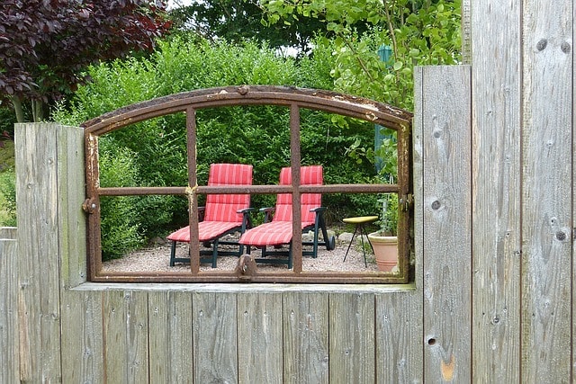 decking in london garden