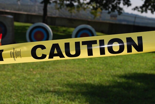 caution sign