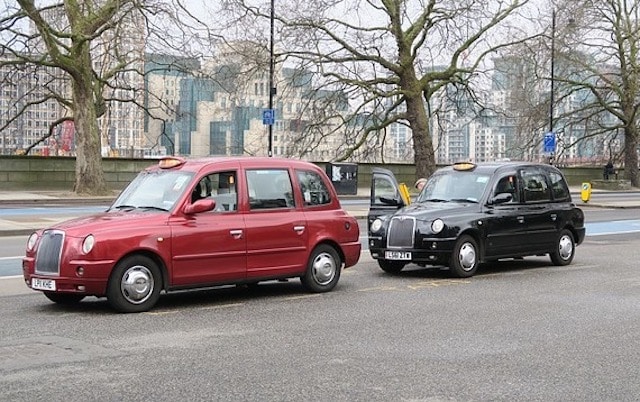 london taxi cabs