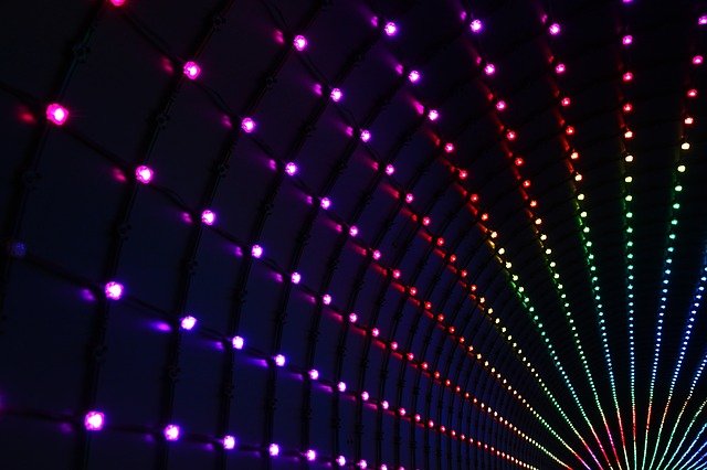 flashing led lights