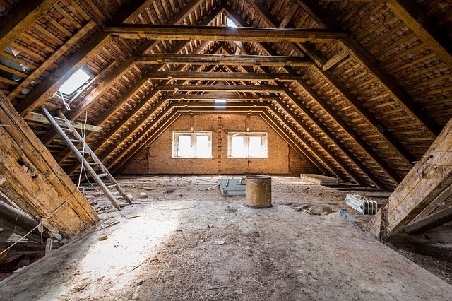 attic in london house