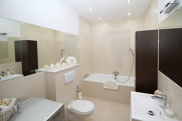 bathroom in a london house