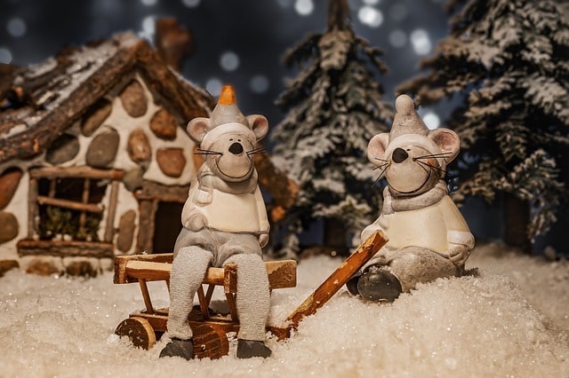christmas mice