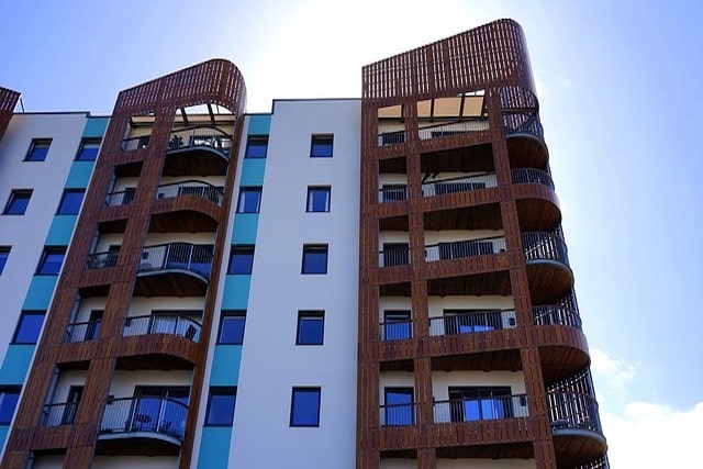 block of flats in london