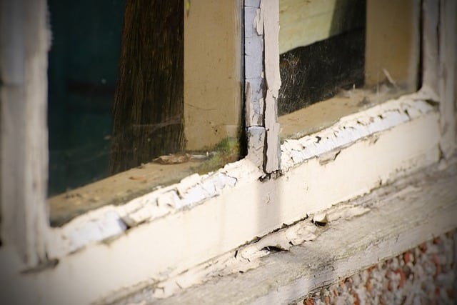 damaged london home