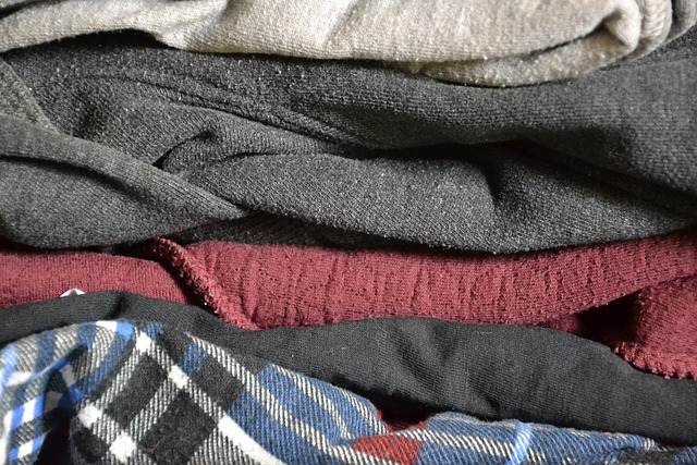 clothes with damage